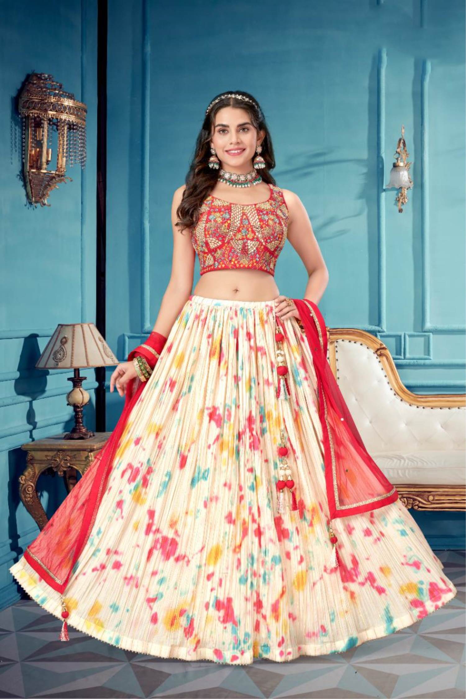 Party Wear Lancha - Buy Party Wear Lancha online in India