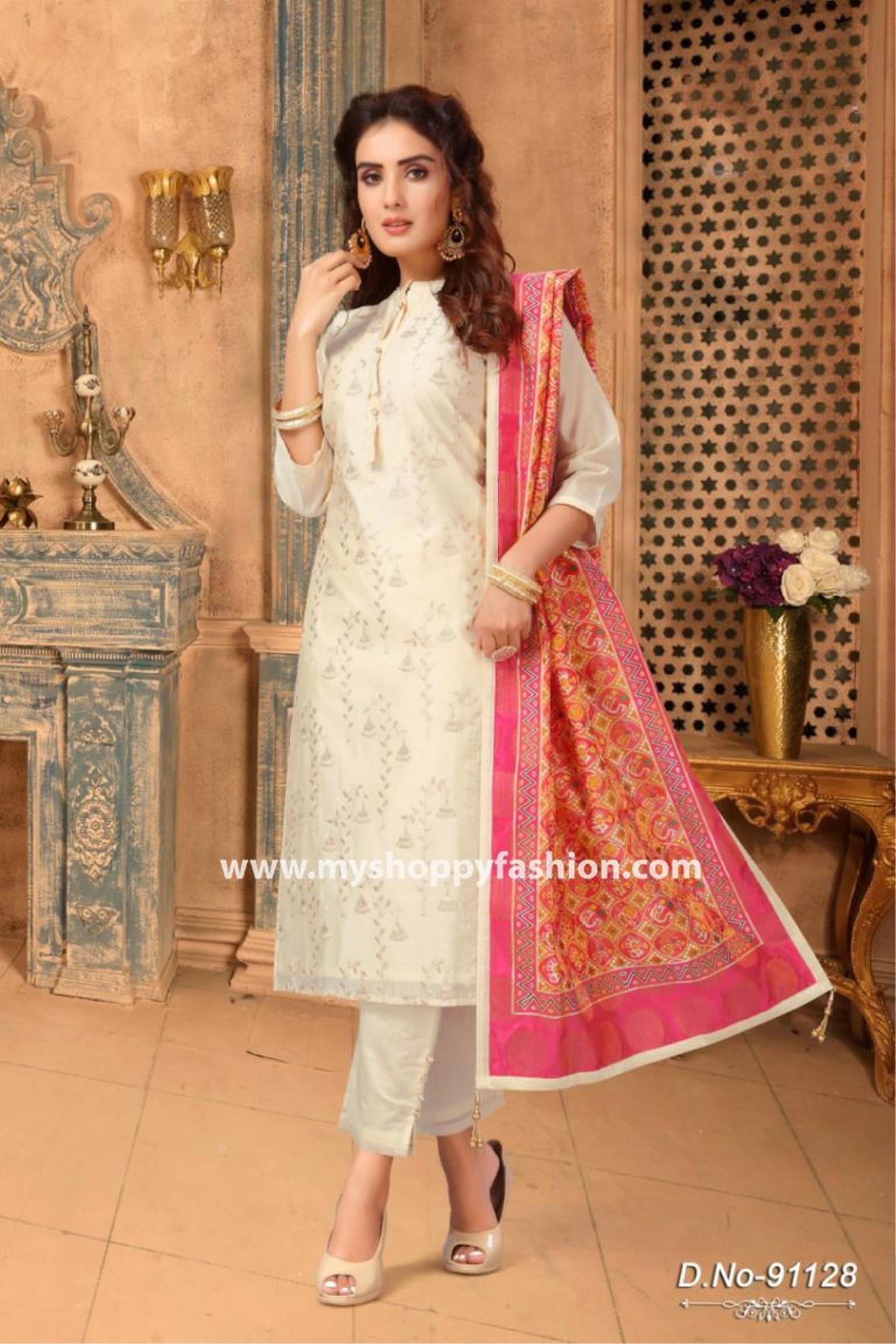 Cream color party dress hot sale