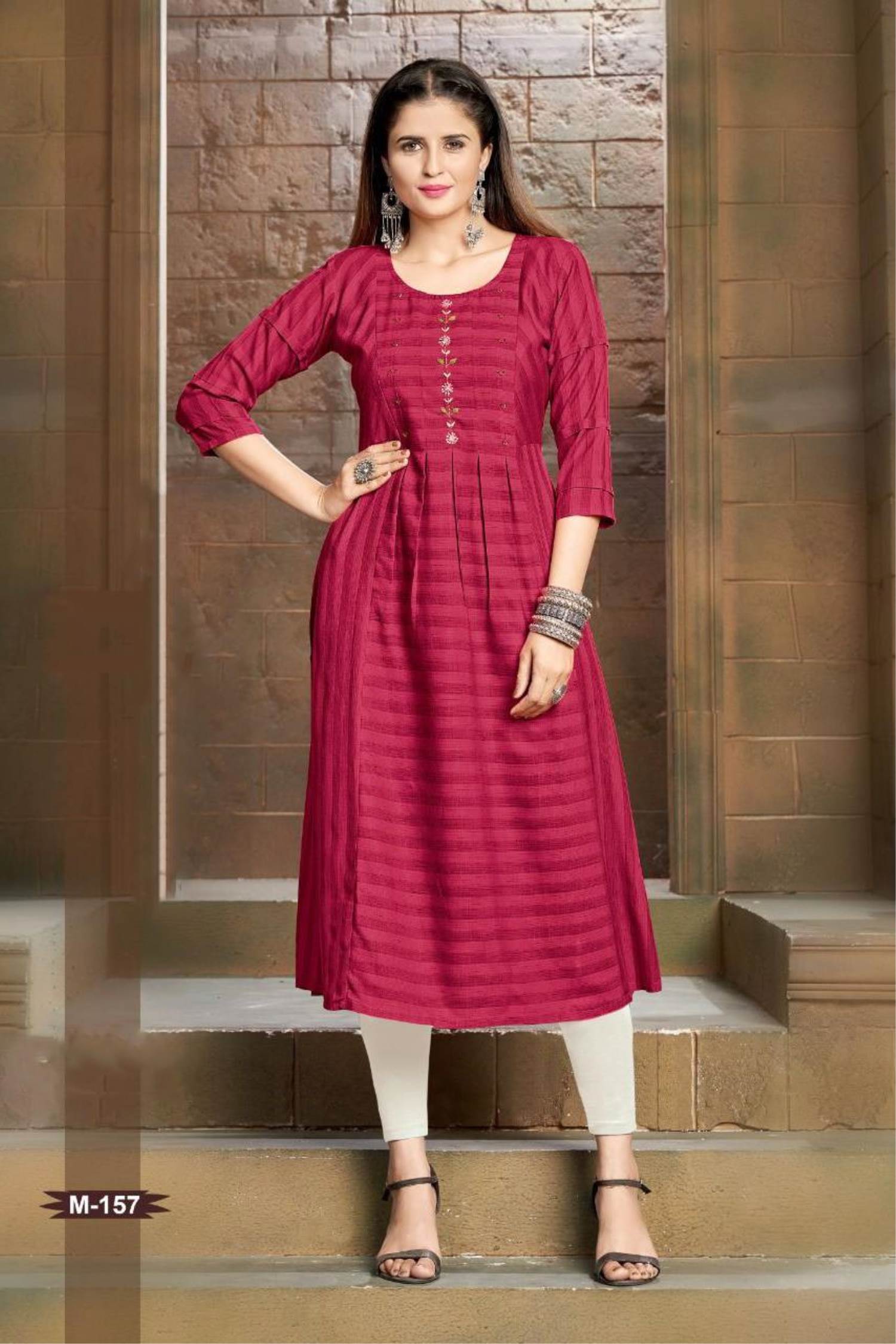 Incredible Multicolour Rayon Gown Style Kurti | Designer party wear dresses,  Long kurti designs, Cotton gowns