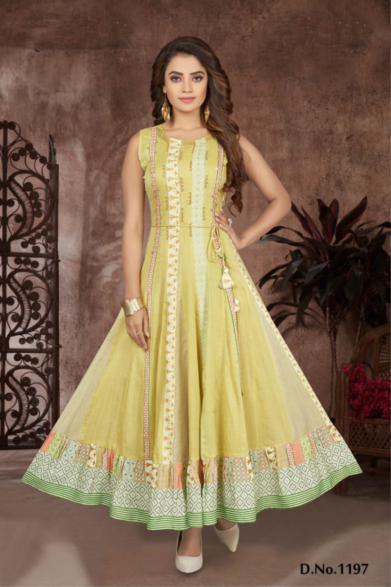 Top 86+ golden colour kurti design super hot - thtantai2