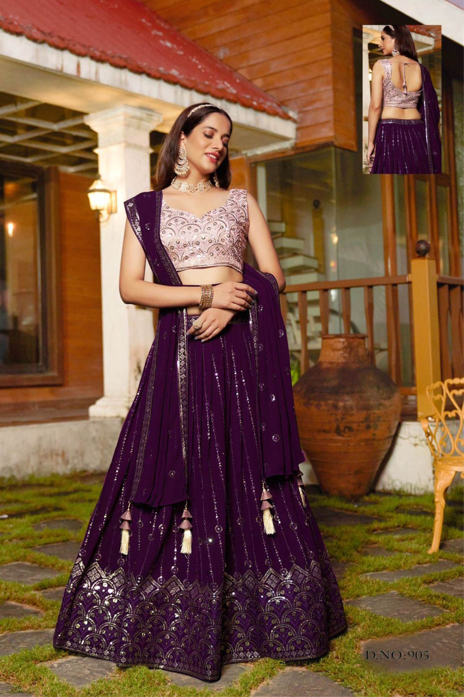 Indian bollywood wine colour designer readymade wedding net gown-Naisha |  eBay