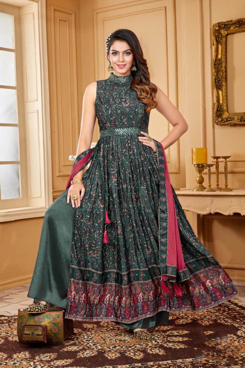 Buy Purvaja Women Parrot Color Warp Western Dress Online at Best Prices in  India - JioMart.