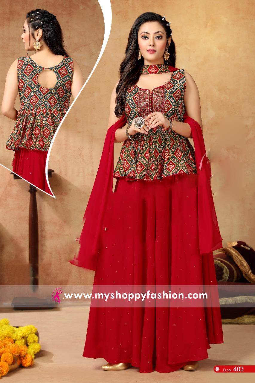 Alia Bhatt Red Designer Plazo With Suit | Indian fashion dresses, Bollywood  fashion, Dress indian style