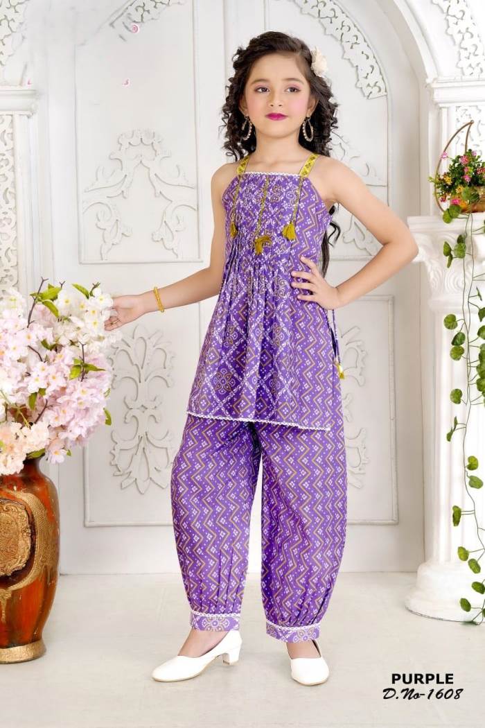 Summer wear Purple color Heram Suit