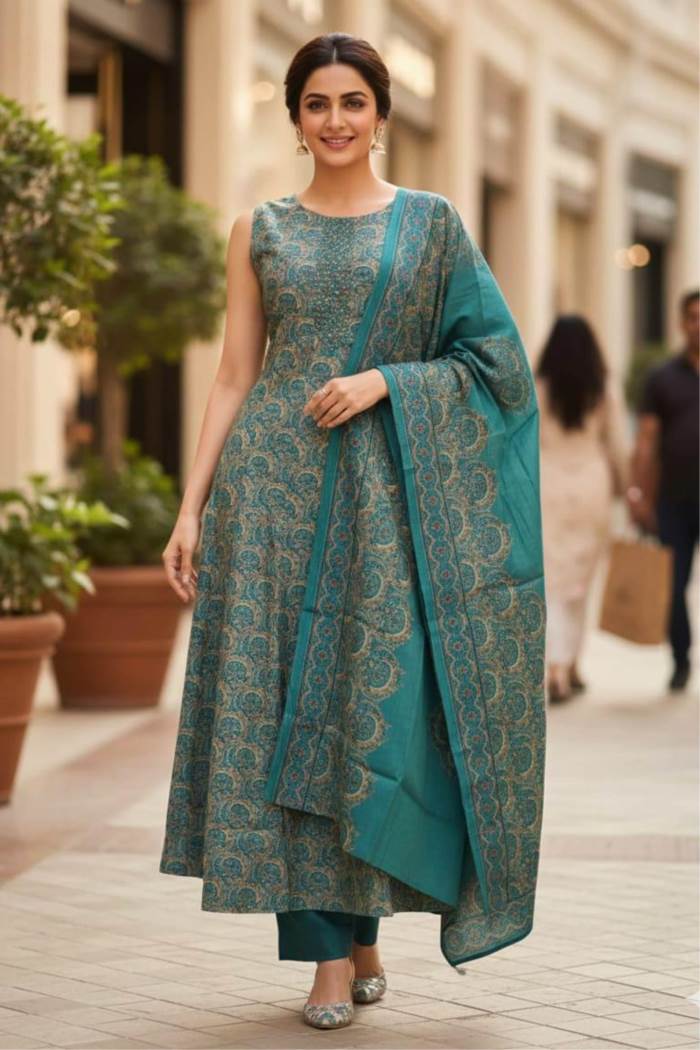 Rama Color Casual Wear Designer Pent Suit