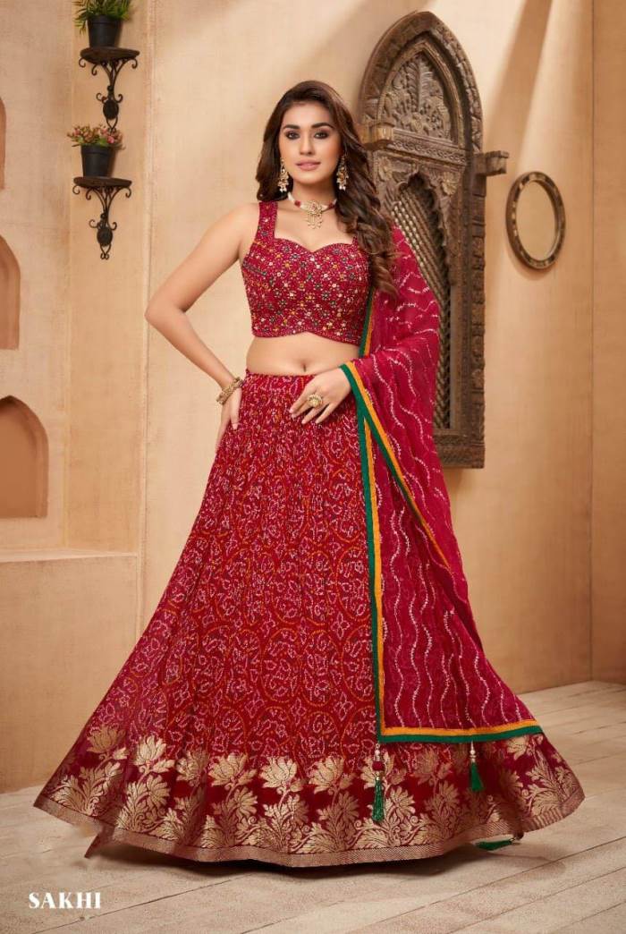 Red Color Wedding wear Designer Lehenga Choli