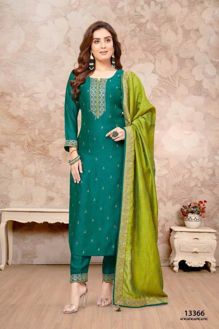 Rama Color Party Wear Designer Straight Long Suit