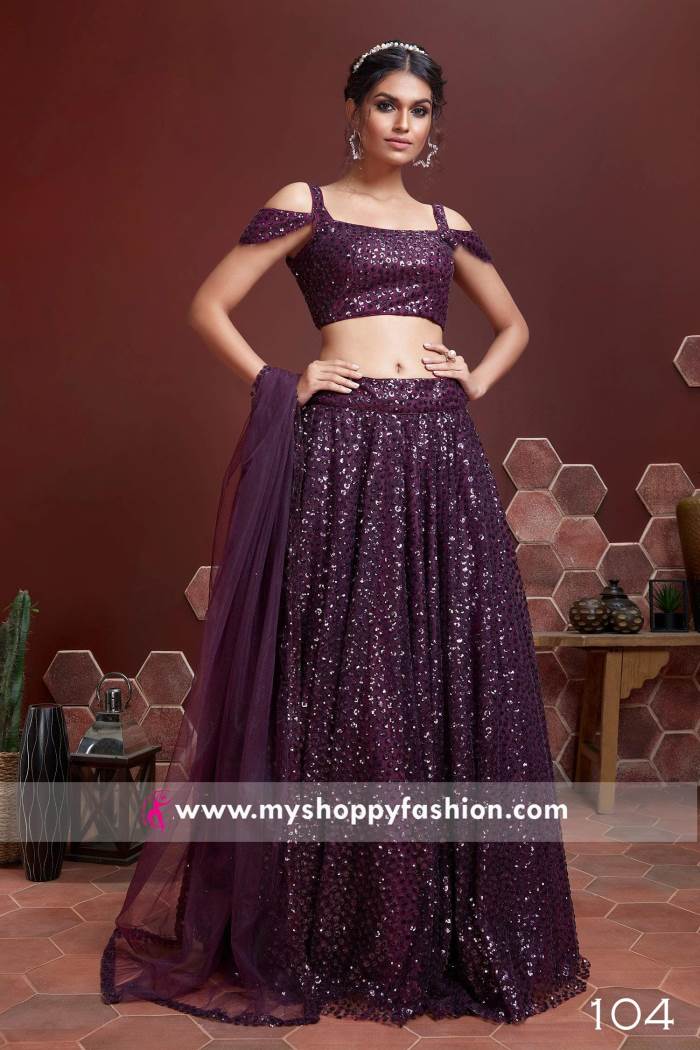 Pink Color Party wear Collection Lehenga