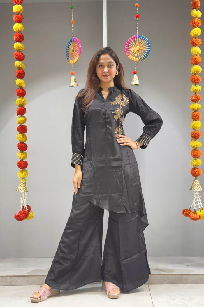 Black Color Festival look CO-ORD set