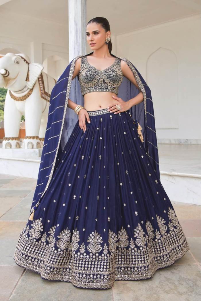 Purple Color Wedding Collection Designer Lehenga Choli