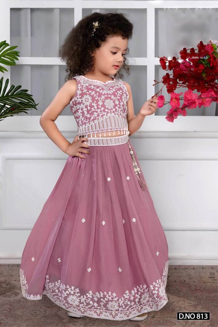 Onion Color Wedding Collection Designer Lehenga Choli