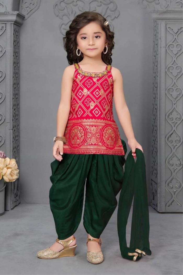 Rani Color Party Wear Designer Patiyala Suit