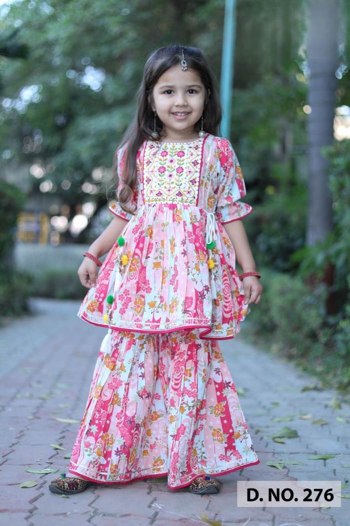 Summer Wear Indo-western Outfit for Girls