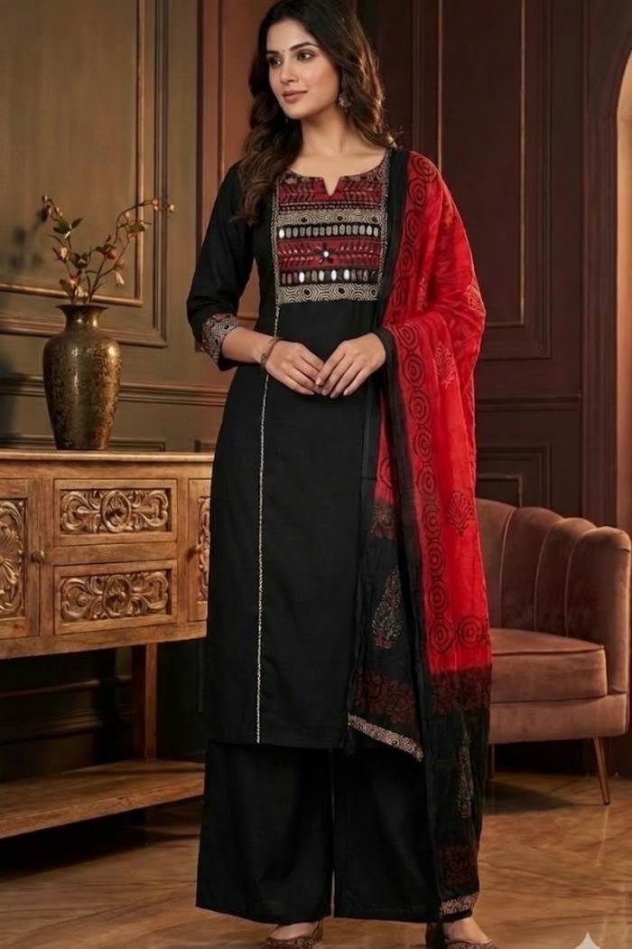 Black Color Party Wear Deigner Pent Suit